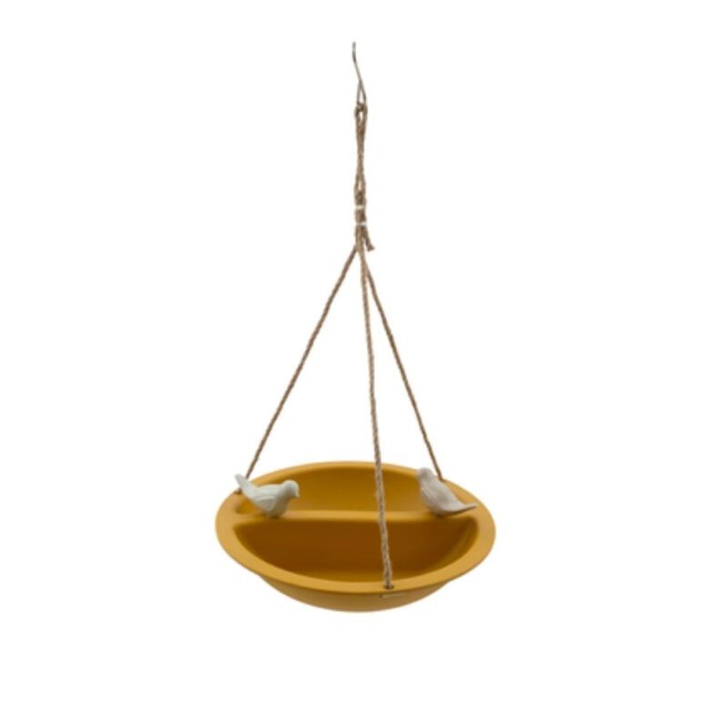 vogelblad-voederschaal-bamboevezel-okergeel-27-cm